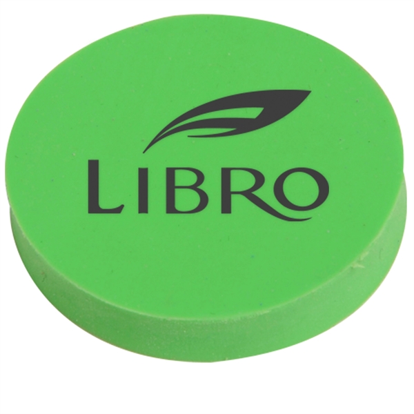 Neon Green color option for Round Eraser