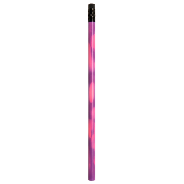 Purple to Hot Pink color option for Jo Bee Mood Pencil With Black Eraser