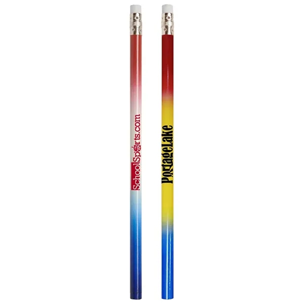 Red-White-Blue color option for Jo Bee Tri Color Pencil
