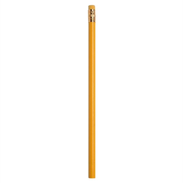 Yellow color option for Recycled Newspaper Pencil And Matching Eraser
