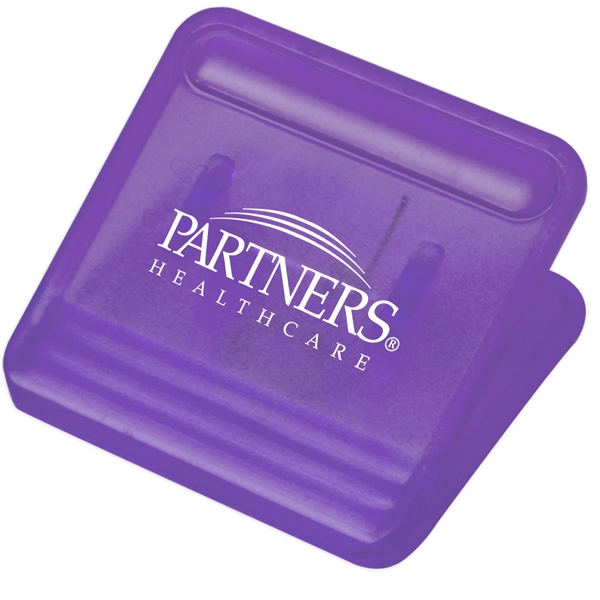 Translucent Purple color option for Square Mega Magnetic Utility Clip