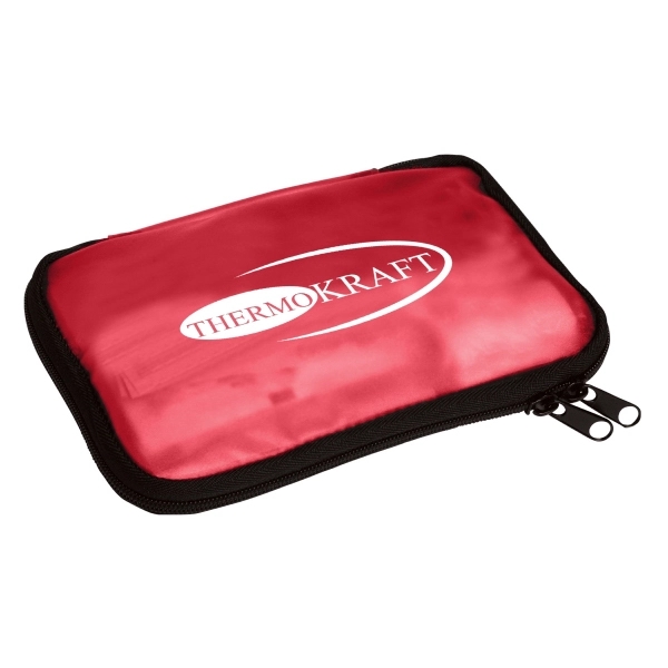 Translucent Red color option for Emergency First Aid Kit