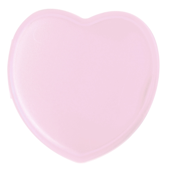 Translucent Pink color option for Heart Shaped Pill Box