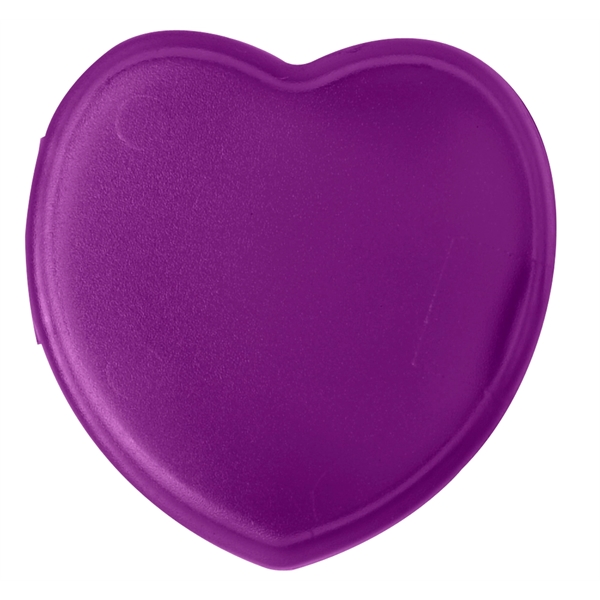 Translucent Purple color option for Heart Shaped Pill Box