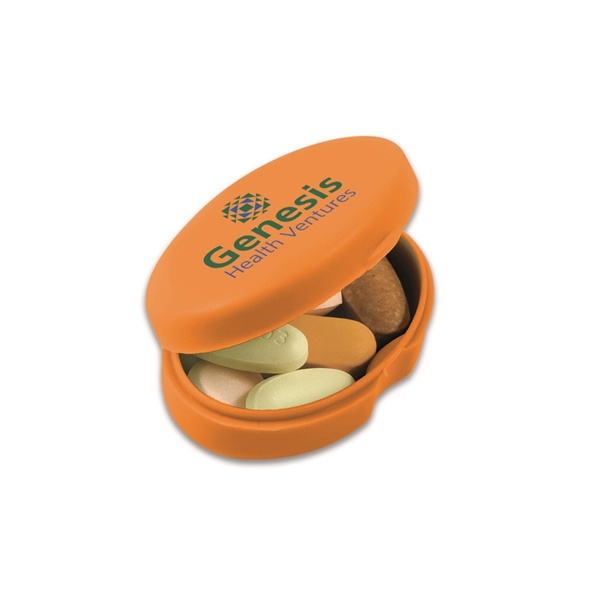 Orange color option for Oval Pill Box