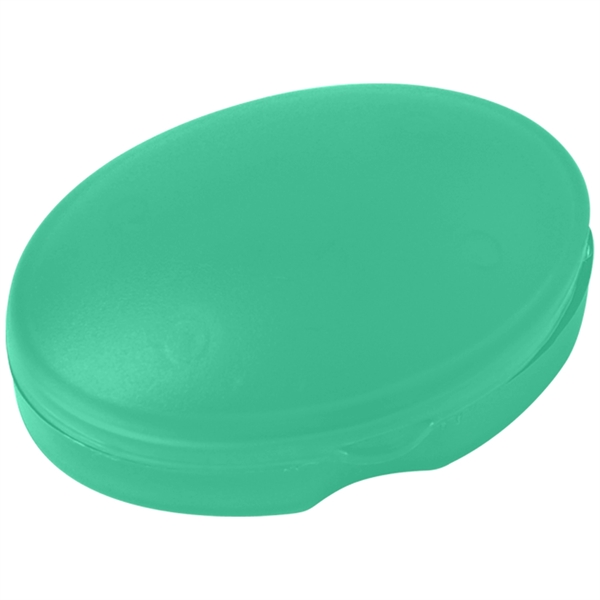 Translucent Green color option for Oval Pill Box