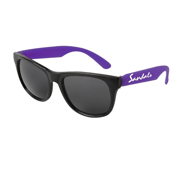Purple color option for Neon Sunglasses   Black Frame