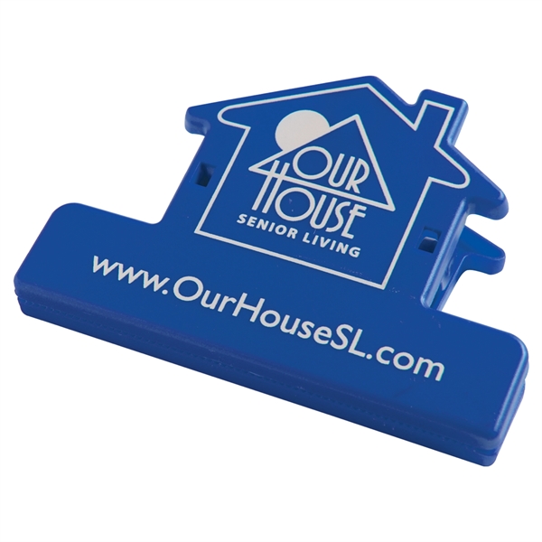 Blue color option for House Shape Utility Chip Clip