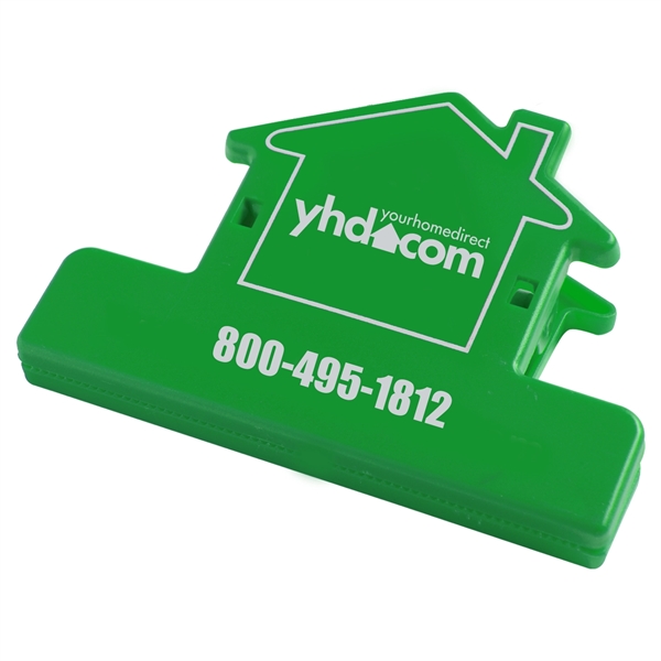 Green color option for House Shape Utility Chip Clip