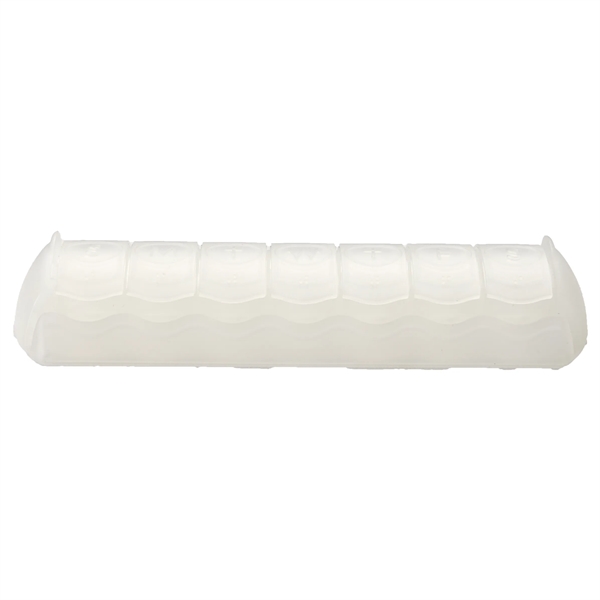 Translucent Frost color option for 7 Day Med Minder Pill Case
