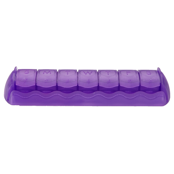 Translucent Purple color option for 7 Day Med Minder Pill Case