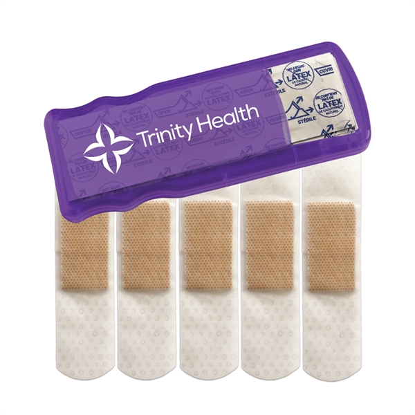 Translucent Purple color option for Primary Care Bandage Dispenser