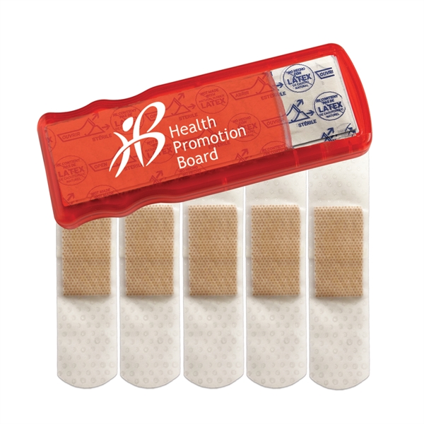 Translucent Red color option for Primary Care Bandage Dispenser