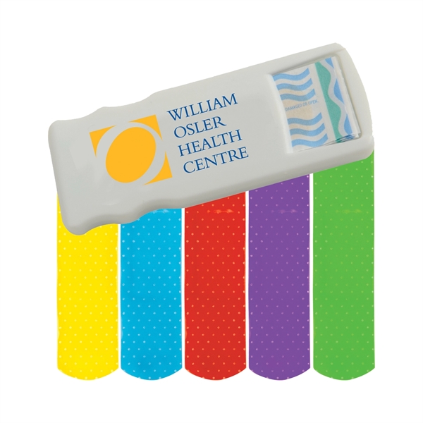 White color option for Bandage Dispenser With Colored Bandages