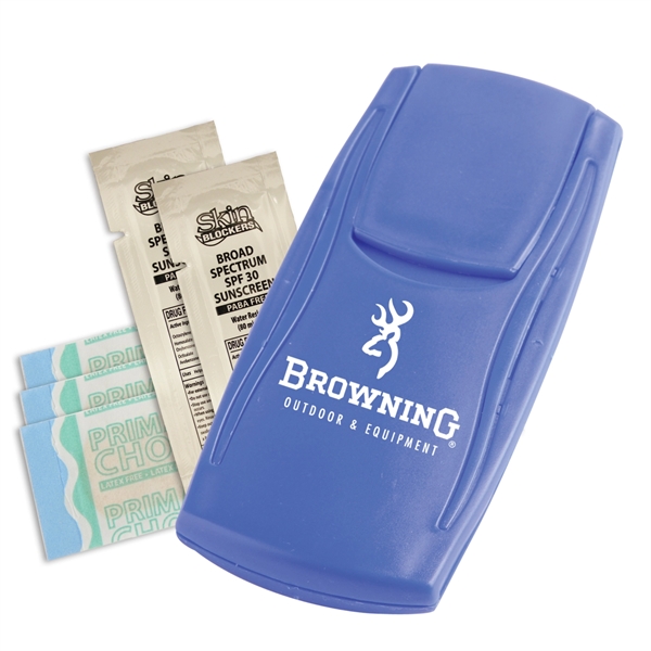 Blue color option for Sun Care First Aid Kit