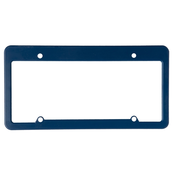 Dark Blue color option for License Plate Frame (4 Holes   Straight Top)
