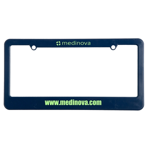 Photo of License Plate Frame (2 Holes   Straight Bottom)