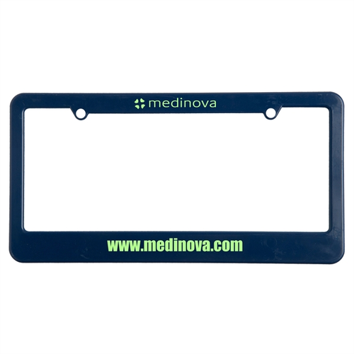 Main photo of License Plate Frame (2 Holes   Straight Bottom)