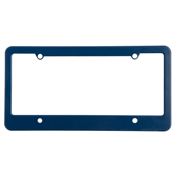 Dark Blue color option for License Plate Frame (4 Holes   Straight Bottom)