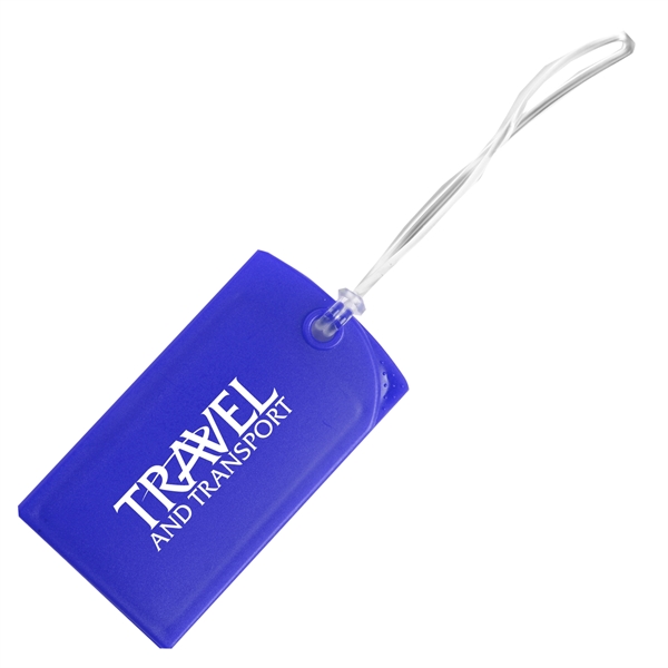 Blue color option for Explorer Luggage Tag