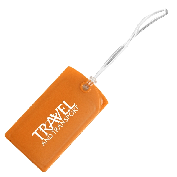 Orange color option for Explorer Luggage Tag