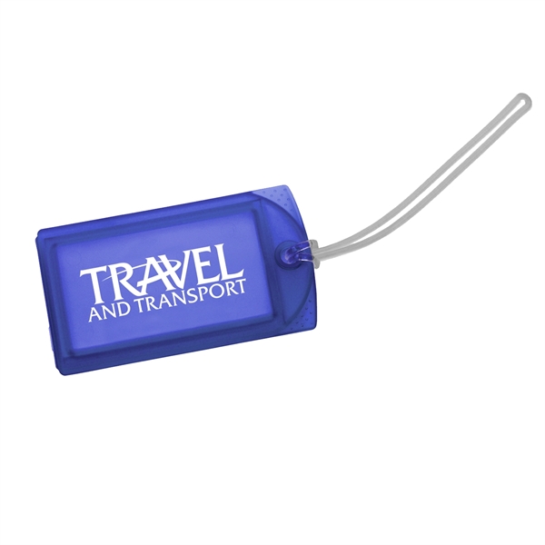 Translucent Blue color option for Explorer Luggage Tag