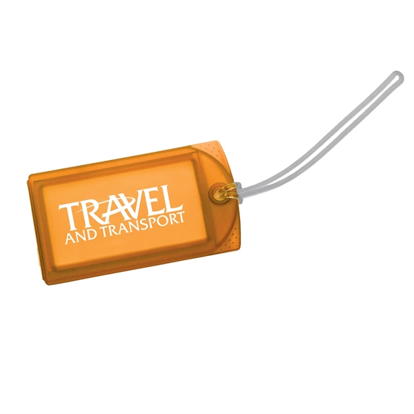 Translucent Orange color option for Explorer Luggage Tag