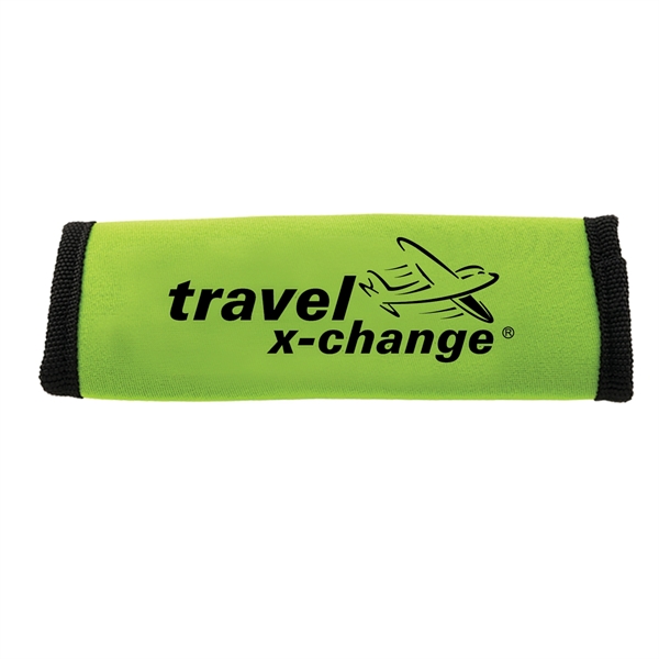 Neon Green color option for Grip It Luggage Handle Wrap Cover