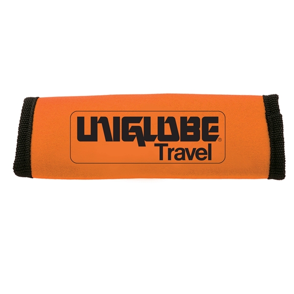Neon Orange color option for Grip It Luggage Handle Wrap Cover