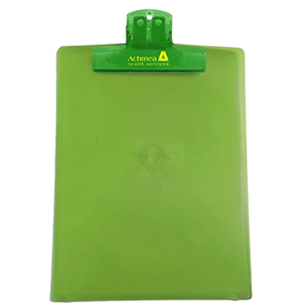 Translucent Lime color option for 9" X 12" Keep It Clipboard
