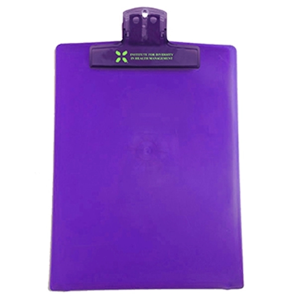 Translucent Purple color option for 9" X 12" Keep It Clipboard