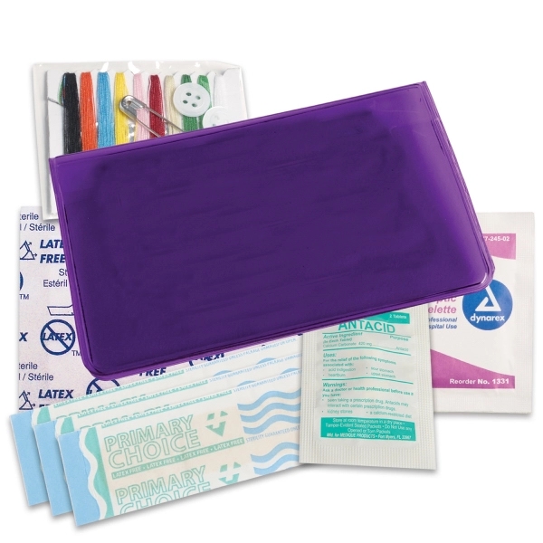 Translucent Purple color option for Sewing Traveler First Aid Kit