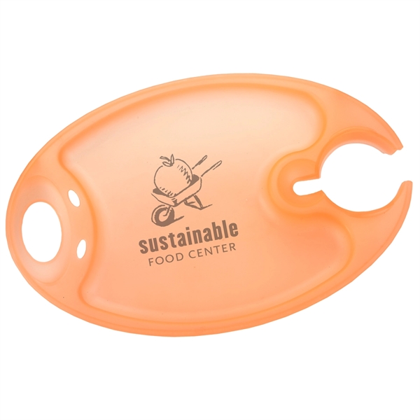 Translucent Orange color option for Party Plate