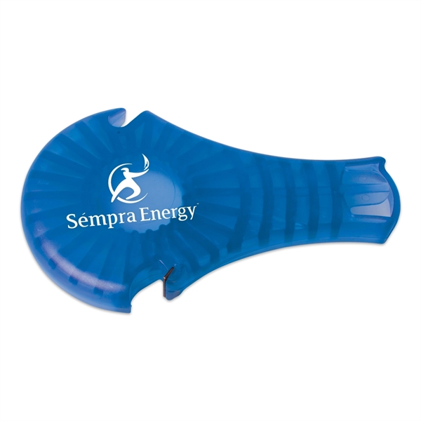 Translucent Blue color option for Multi Task Bottle And Can Opener