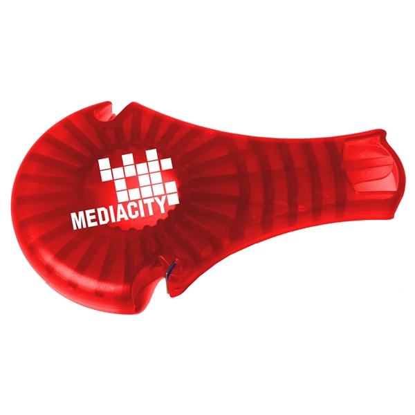 Translucent Red color option for Multi Task Bottle And Can Opener