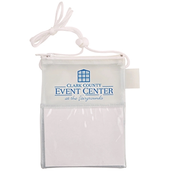 Translucent Frost color option for Tradeshow Badge Holder