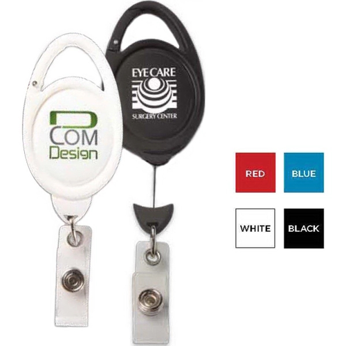 Main photo of Clip On Retractable Badge Holder Reel