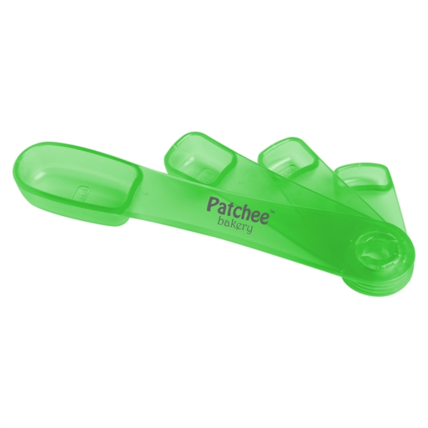 Translucent Green color option for Swivel It Measuring Spoons Set