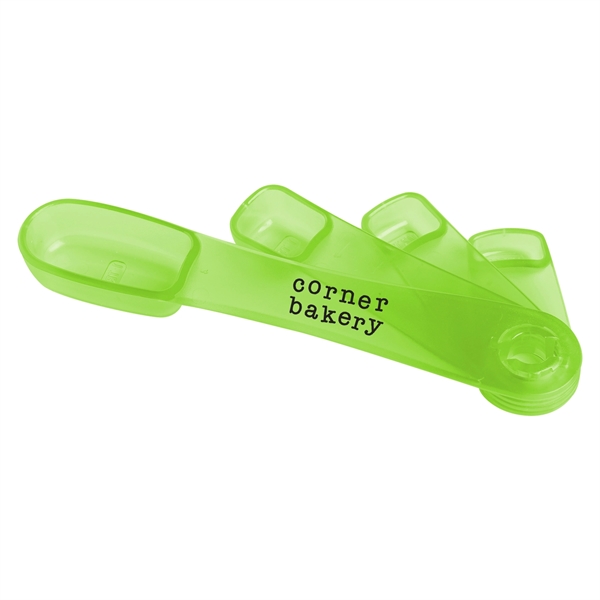 Translucent Lime color option for Swivel It Measuring Spoons Set