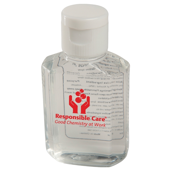 Translucent Clear color option for Hand Sanitizer Gel   2 Oz