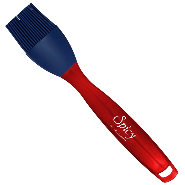 Translucent Red color option for Silicone Basting Brush Kitchen Tool