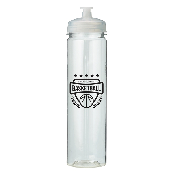Translucent Clear color option for 24 Oz Polysure Revive Wide Mouth Sport Water Bottle
