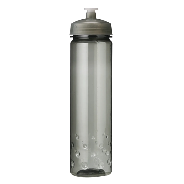 Translucent Smoke color option for 24 Oz Plastic Sports Water Bottle