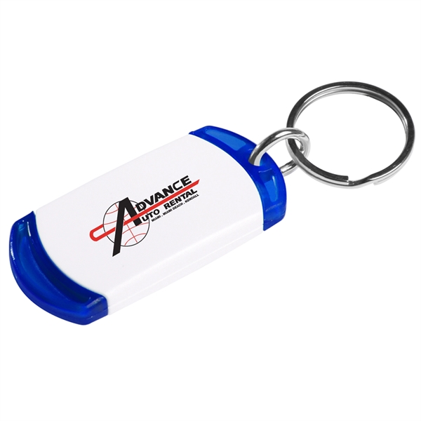 Translucent Blue color option for On The Edge Key Tag