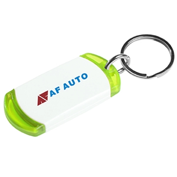 Translucent Lime color option for On The Edge Key Tag
