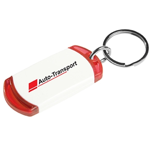 Translucent Red color option for On The Edge Key Tag