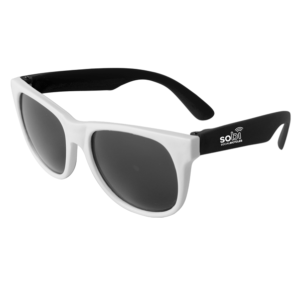 Black color option for Neon Sunglasses   White Frame