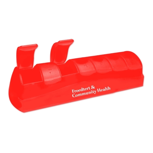 Red color option for Jumbo 7 Day Med Minder Pill Case