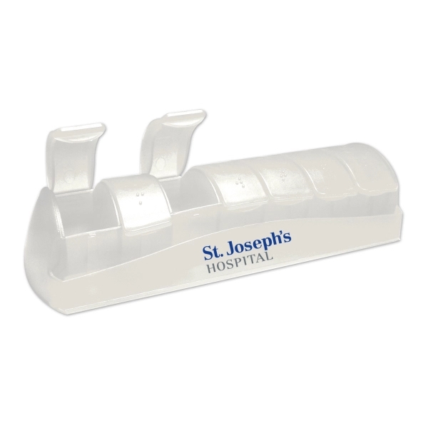 Translucent Frost color option for Jumbo 7 Day Med Minder Pill Case