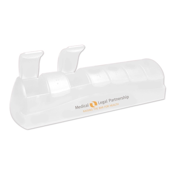White color option for Jumbo 7 Day Med Minder Pill Case